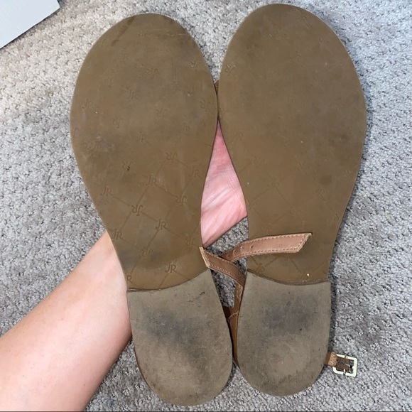 Tan brown jack rogers ankle strap sandals - Picture 4 of 5